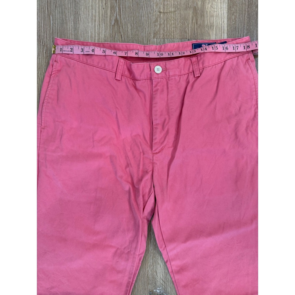 Vineyard Vines Breaker Pants Mens 38x30 Pink Cotton Twill Chinos Excellent - Picture 5 of 11